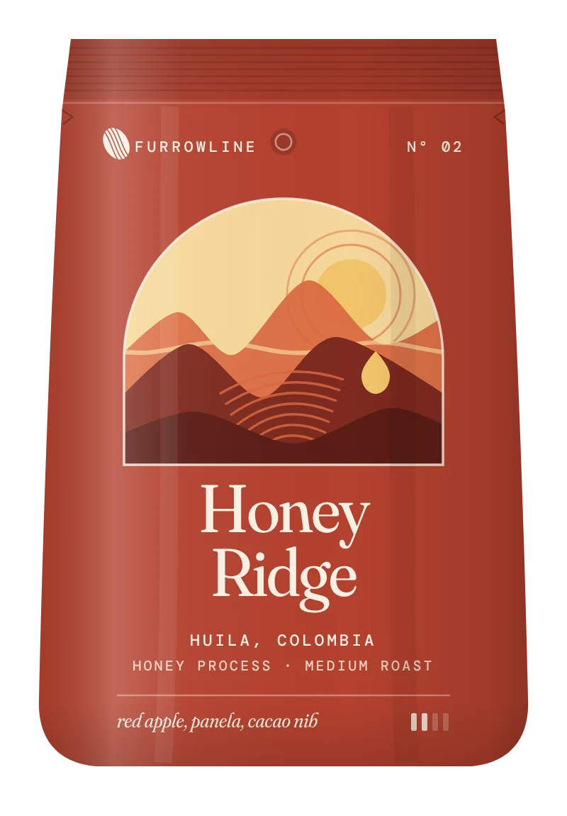 Honey Ridge coffee bag
